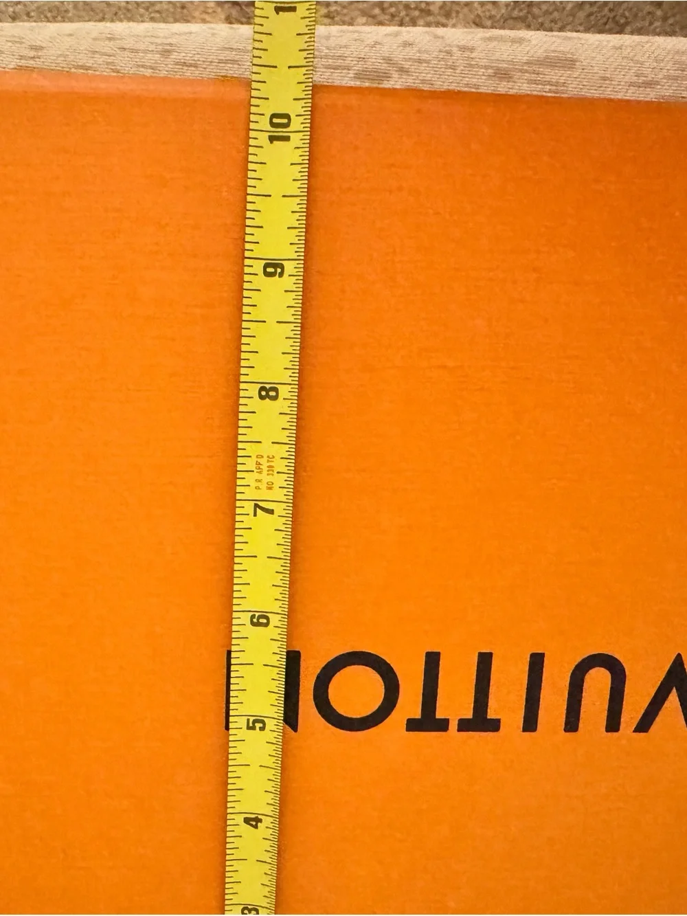 Louis Vuitton Orange Gift Box